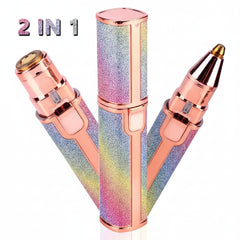 2 In 1 Rechargeable Electric Eyebrow Trimmer